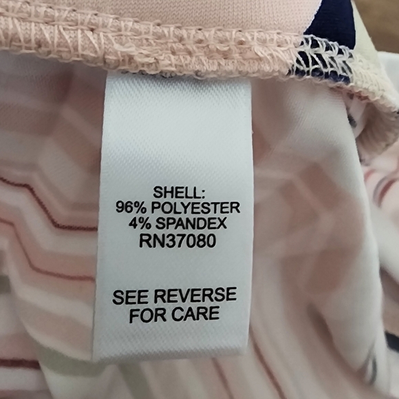 Pleated striped skirt - Picture 5 of 6